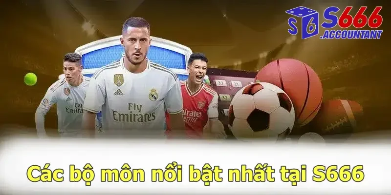 Các bộ môn nổi bật nhất tại thể thao S666